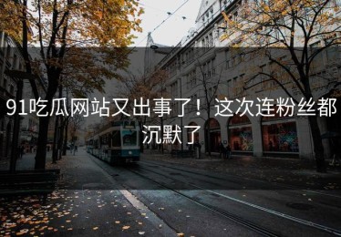 91吃瓜网站又出事了！这次连粉丝都沉默了